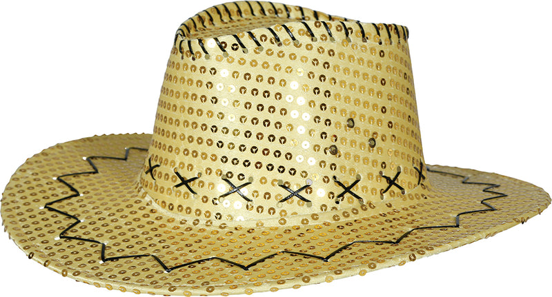 SEQUINED COWBOY HAT