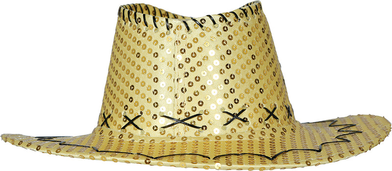 SEQUINED COWBOY HAT