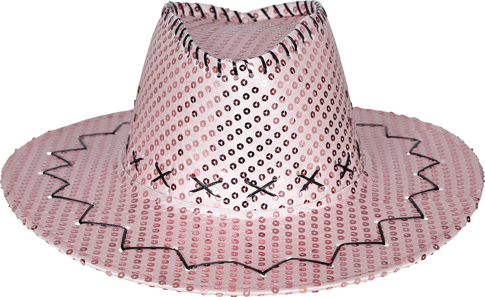 SEQUINED COWBOY HAT