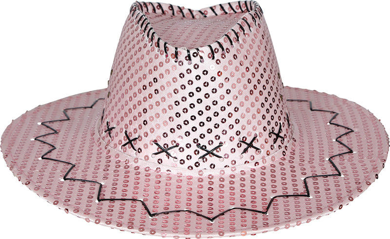 SEQUINED COWBOY HAT