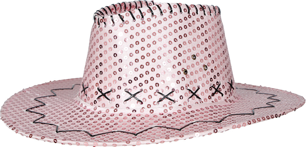SEQUINED COWBOY HAT