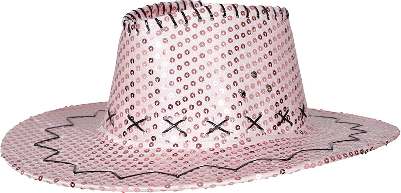 SEQUINED COWBOY HAT