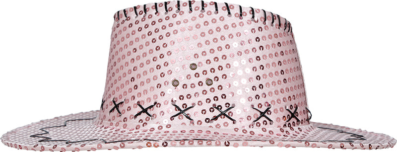 SEQUINED COWBOY HAT