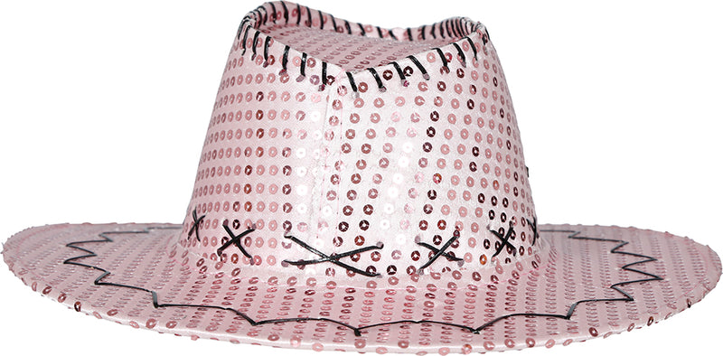 SEQUINED COWBOY HAT