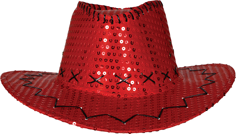SEQUINED COWBOY HAT