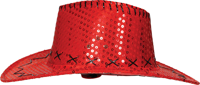 SEQUINED COWBOY HAT