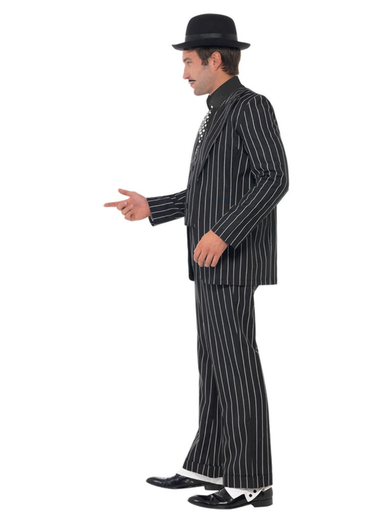 Vintage Gangster Boss Costume, Black - 4