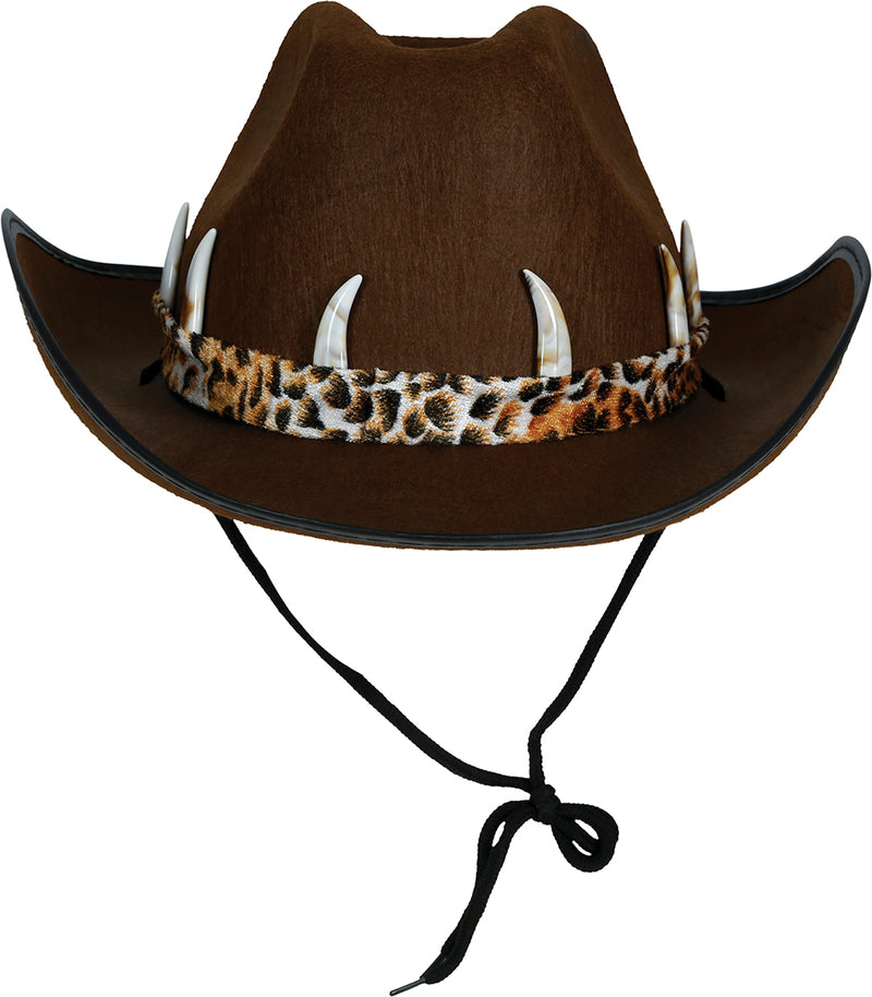 BROWN AUSTRALIAN COWBOY HAT, ADULT