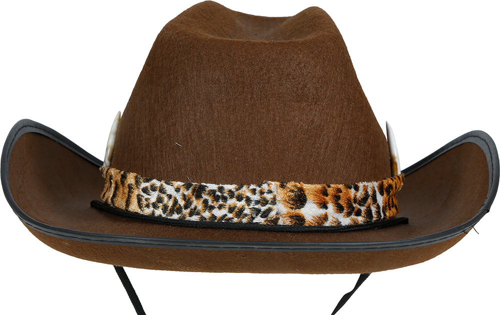 BROWN AUSTRALIAN COWBOY HAT, ADULT