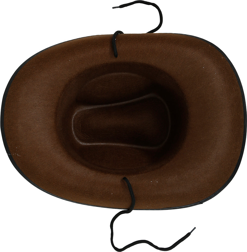 BROWN AUSTRALIAN COWBOY HAT, ADULT
