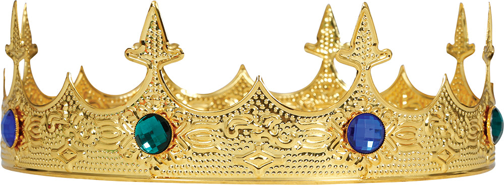 MEDIEVAL METALLIC CROWN, ADULT