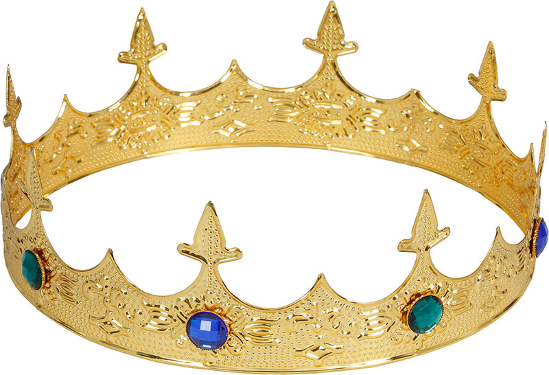 MEDIEVAL METALLIC CROWN, ADULT