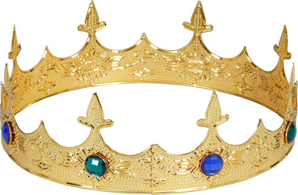 MEDIEVAL METALLIC CROWN, ADULT