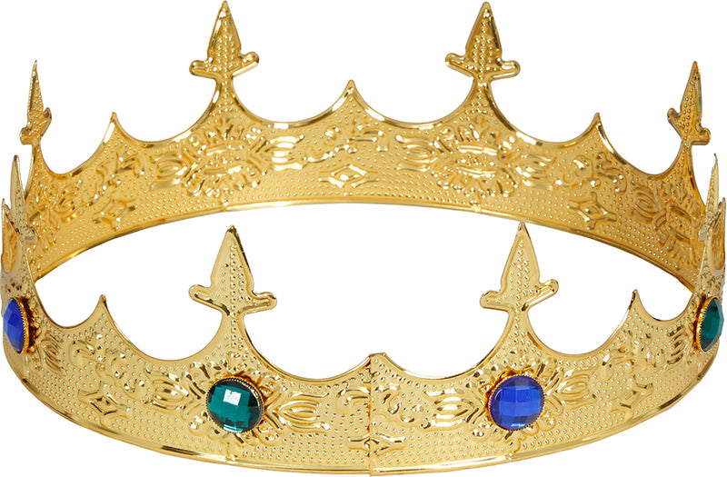 MEDIEVAL METALLIC CROWN, ADULT
