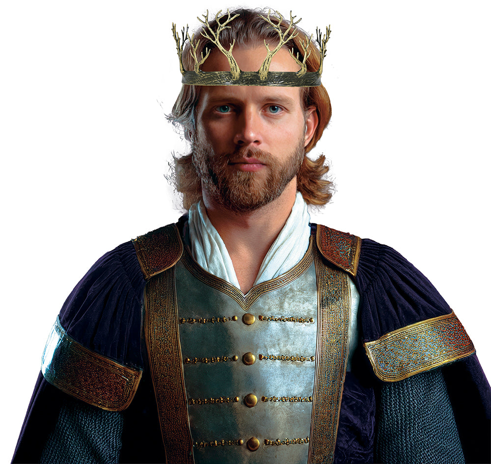 MEDIEVAL PVC CROWN, ADULT