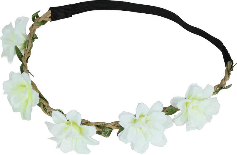 WHITE FLOWER CROWN