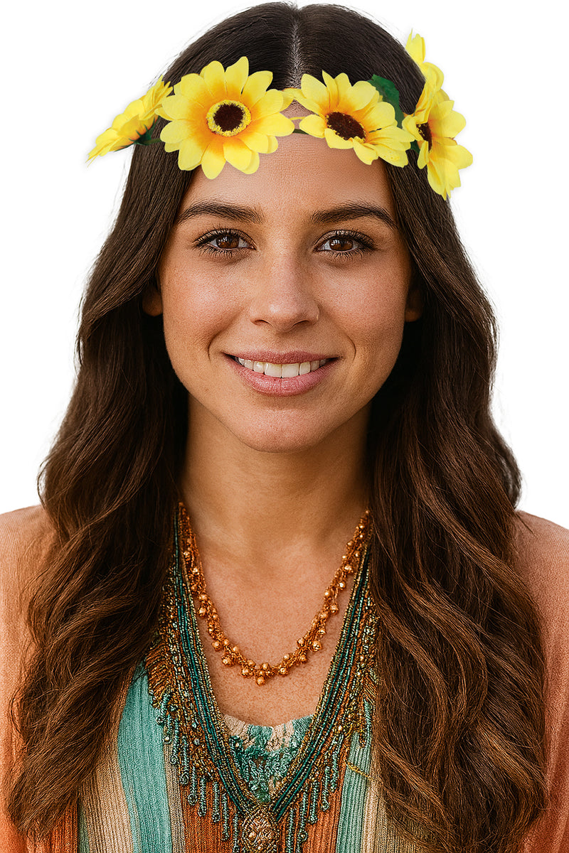 YELLOW DAISY CROWN
