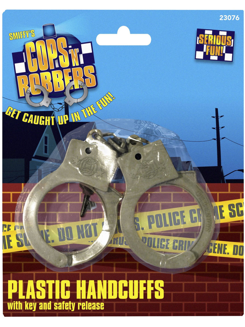 Plastic Handcuffs, Silver - 3