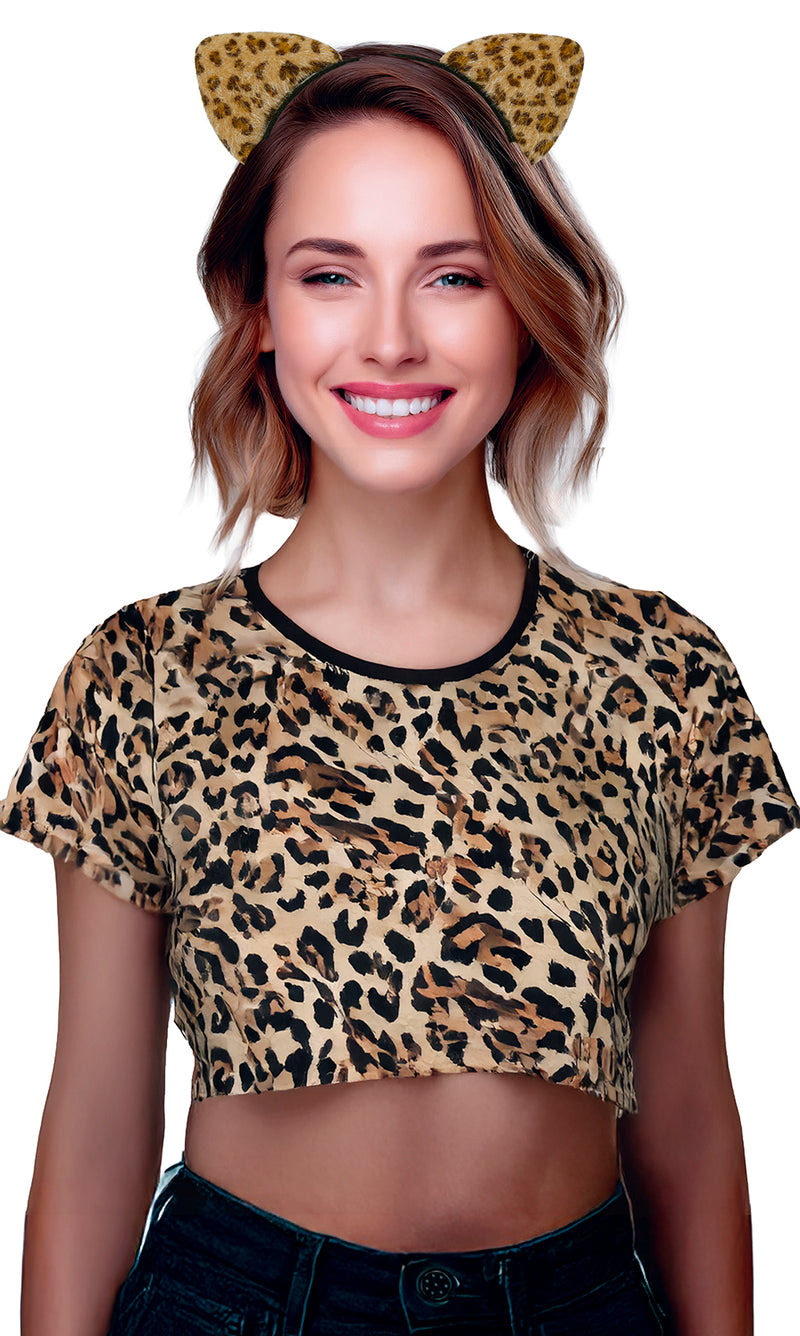 LEOPARD HEADBAND