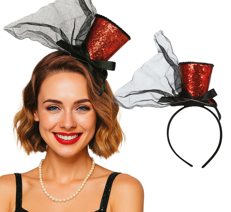 RED ST. PATRICK'S FOOL MINI HAT