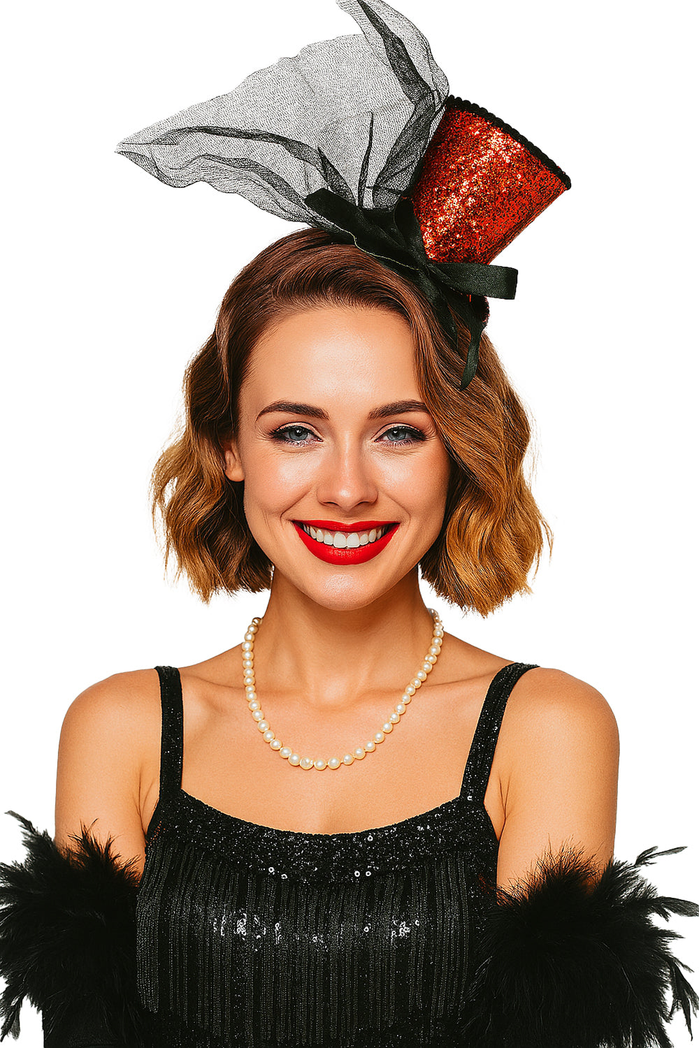 RED ST. PATRICK'S FOOL MINI HAT