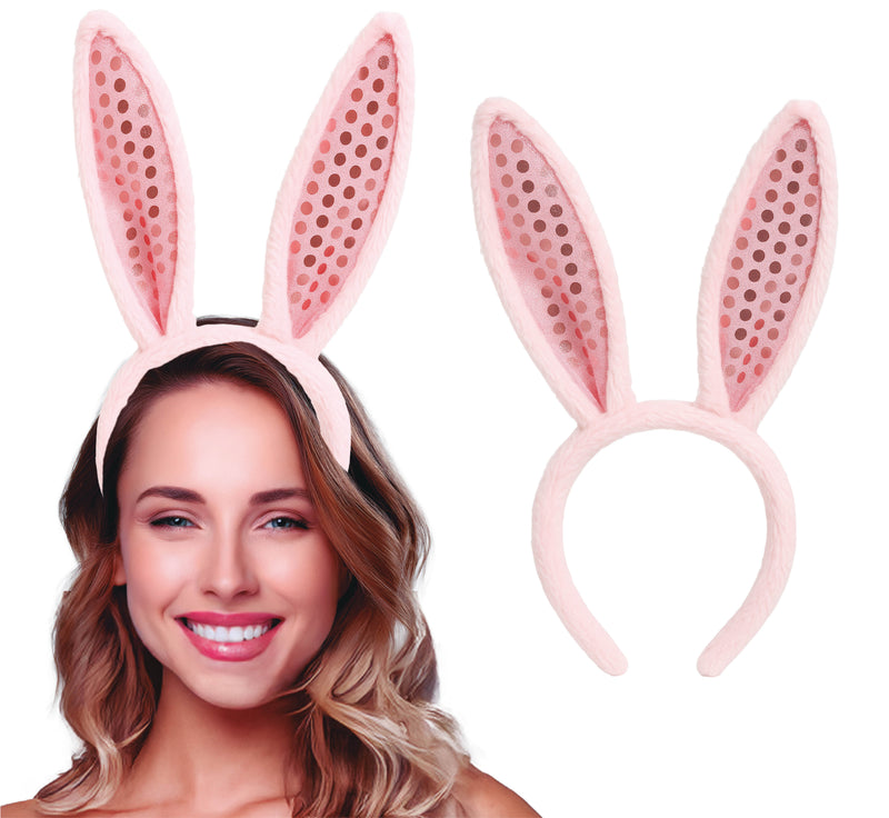 PINK BUNNY HEADBAND