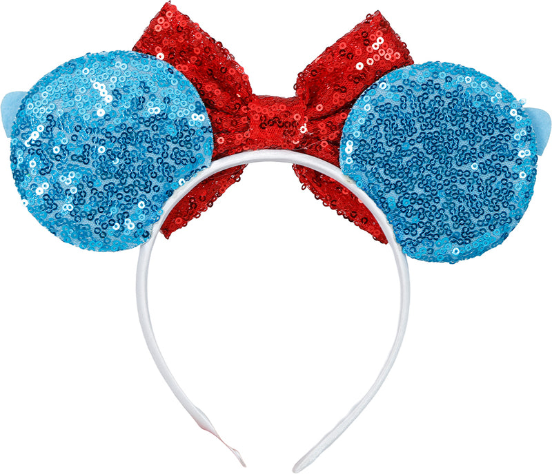 SEQUIN BOW HEADBAND