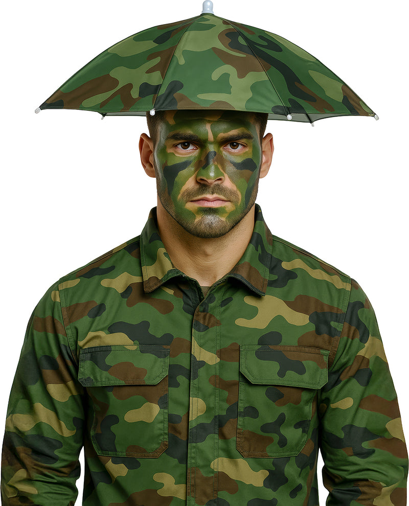 70 CM MILITARY HEAD UMBRELLA