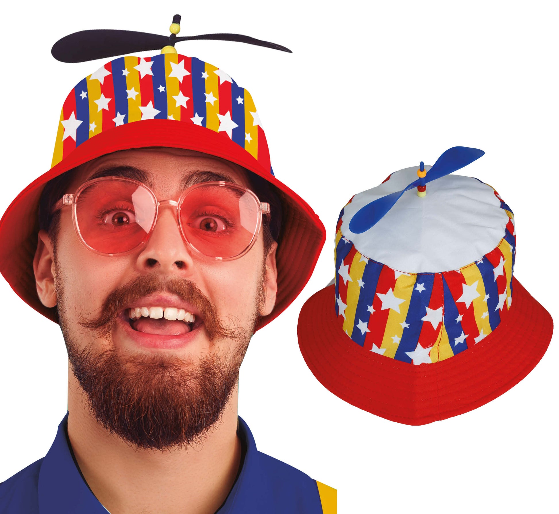 FUN HAT WITH PROPELLER, ADULT