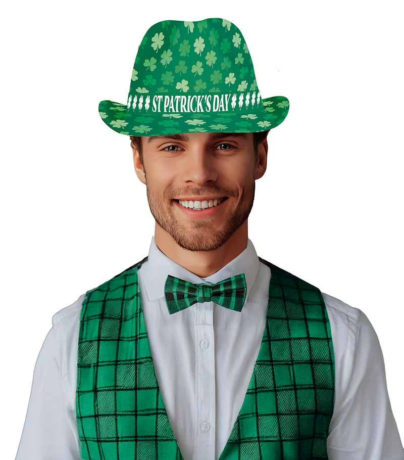 ST. PATRICK'S GANGSTER HAT, ADULT
