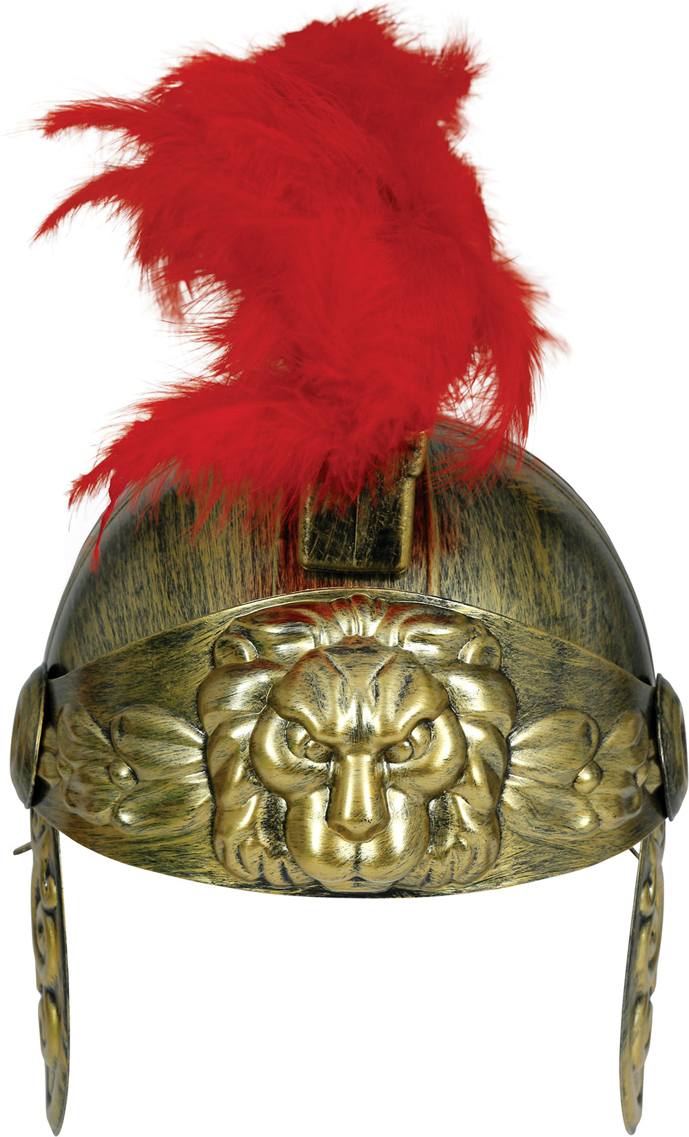 GOLDEN ROMAN HELMET, ADULT