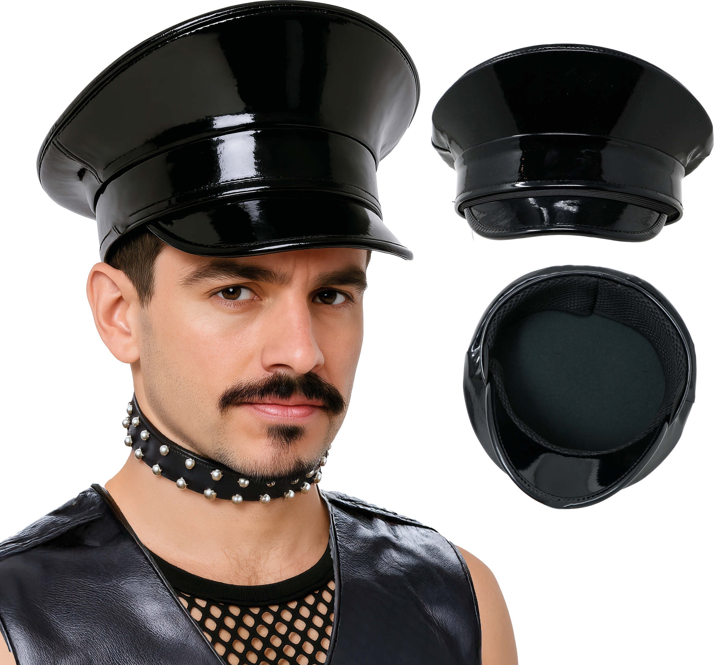 BLACK PVC CAP HQ