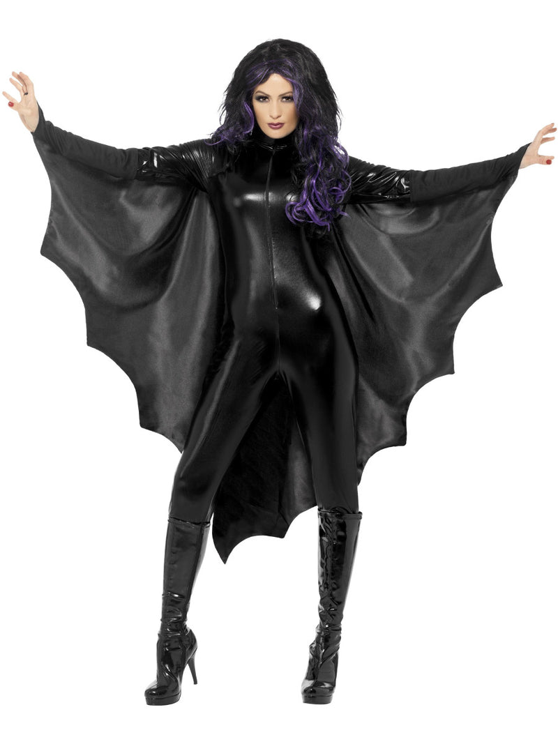 Vampire Bat Wings, Black - 1