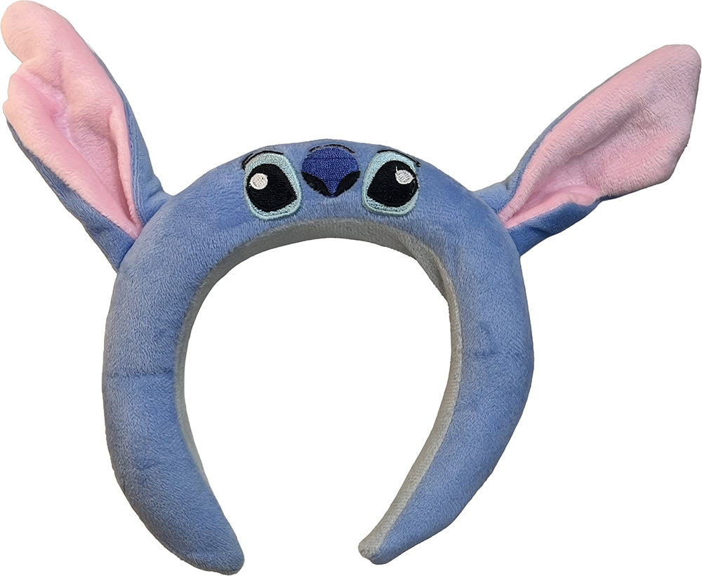 BLUE HEADBAND WITH PINK EARS