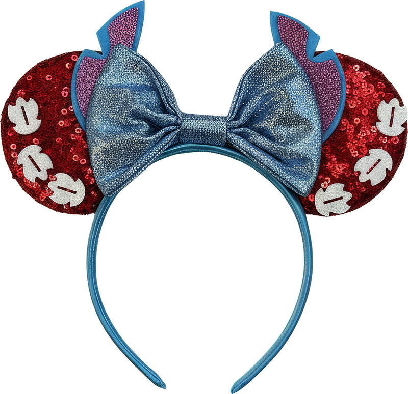 BLUE HEADBAND WITH EARS