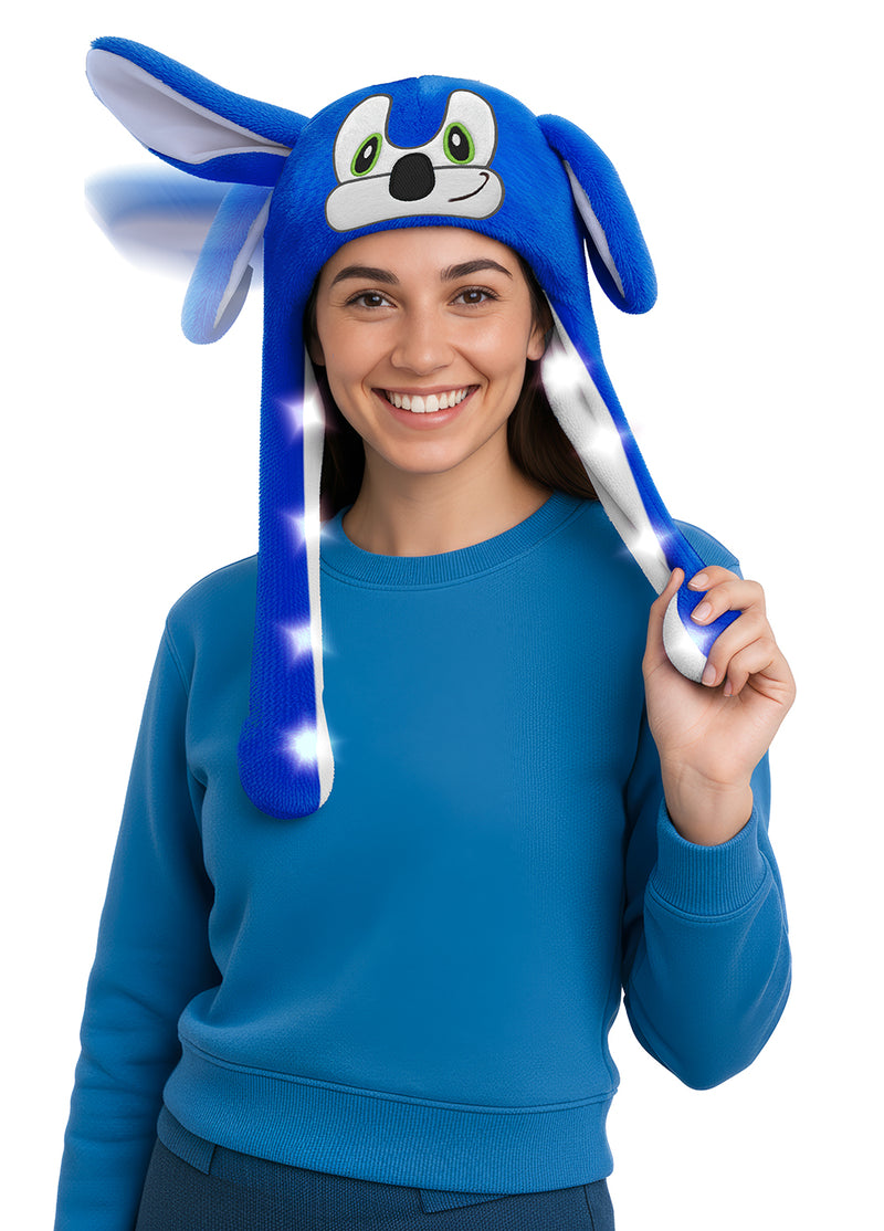 HAT "BLUE DOG" WITH LIGHT