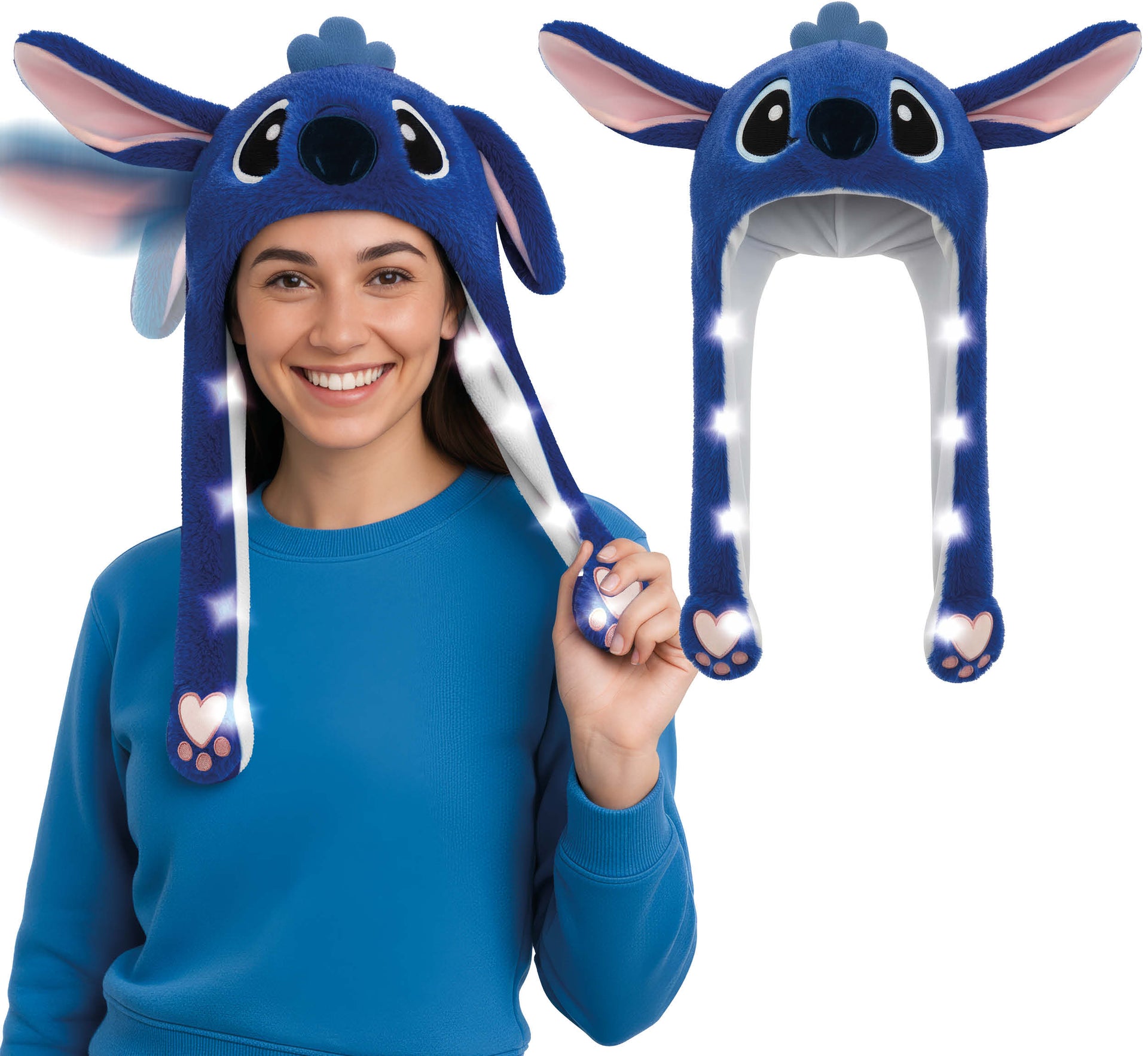 HAT "BLUE KOALA" WITH LIGHT