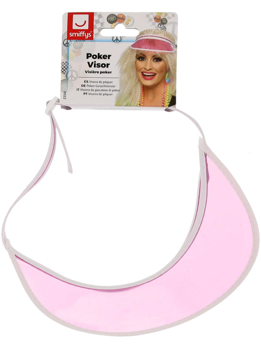Poker Visor, Pink - 3