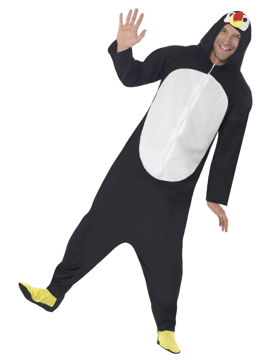 Penguin Costume, Black - 1