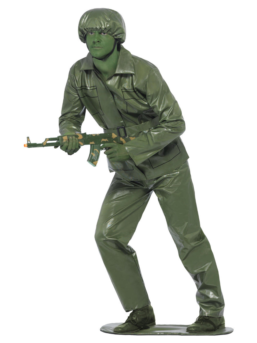 Toy Soldier Costume, Green - 1