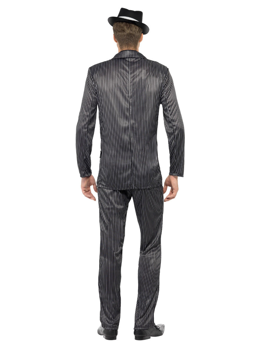 Gangster Costume, Black - 3