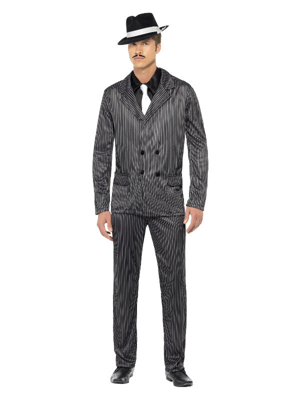 Gangster Costume, Black - 2