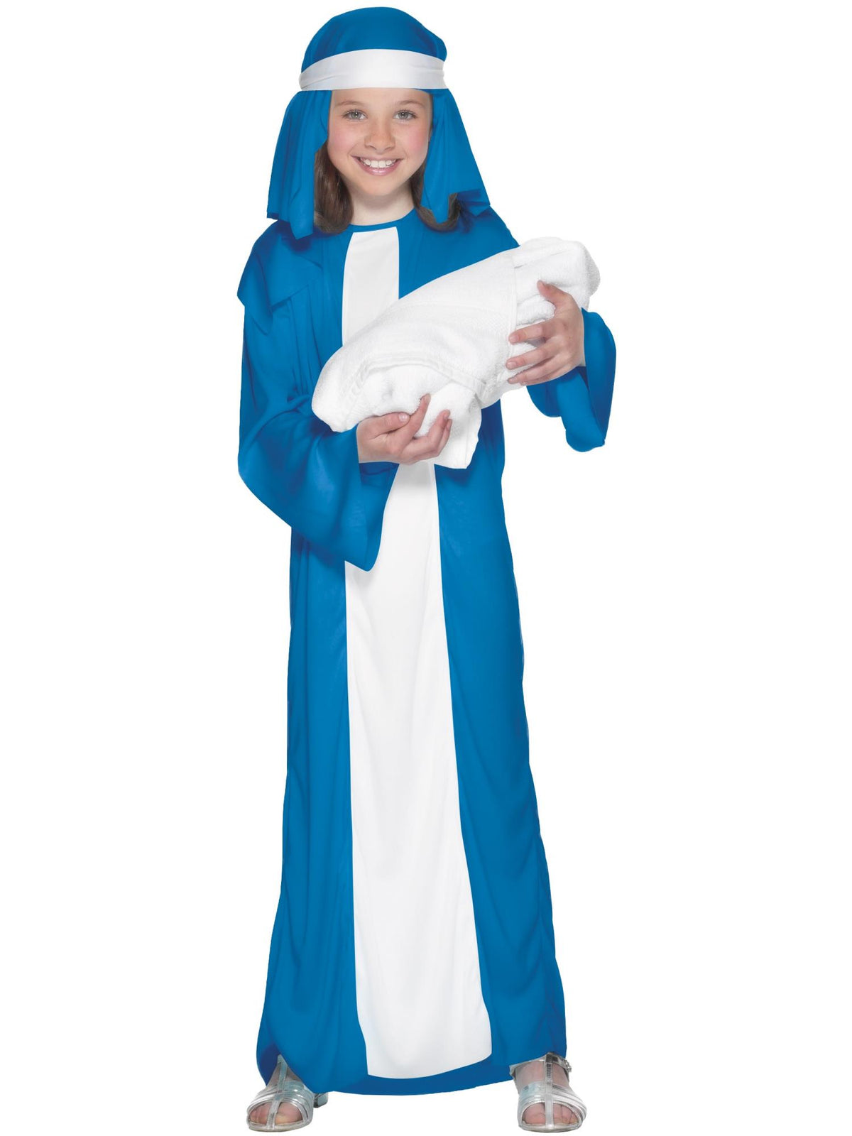 Mary Child Costume, Blue 1