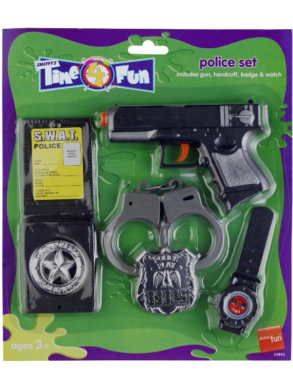 Police Set, Black - 2