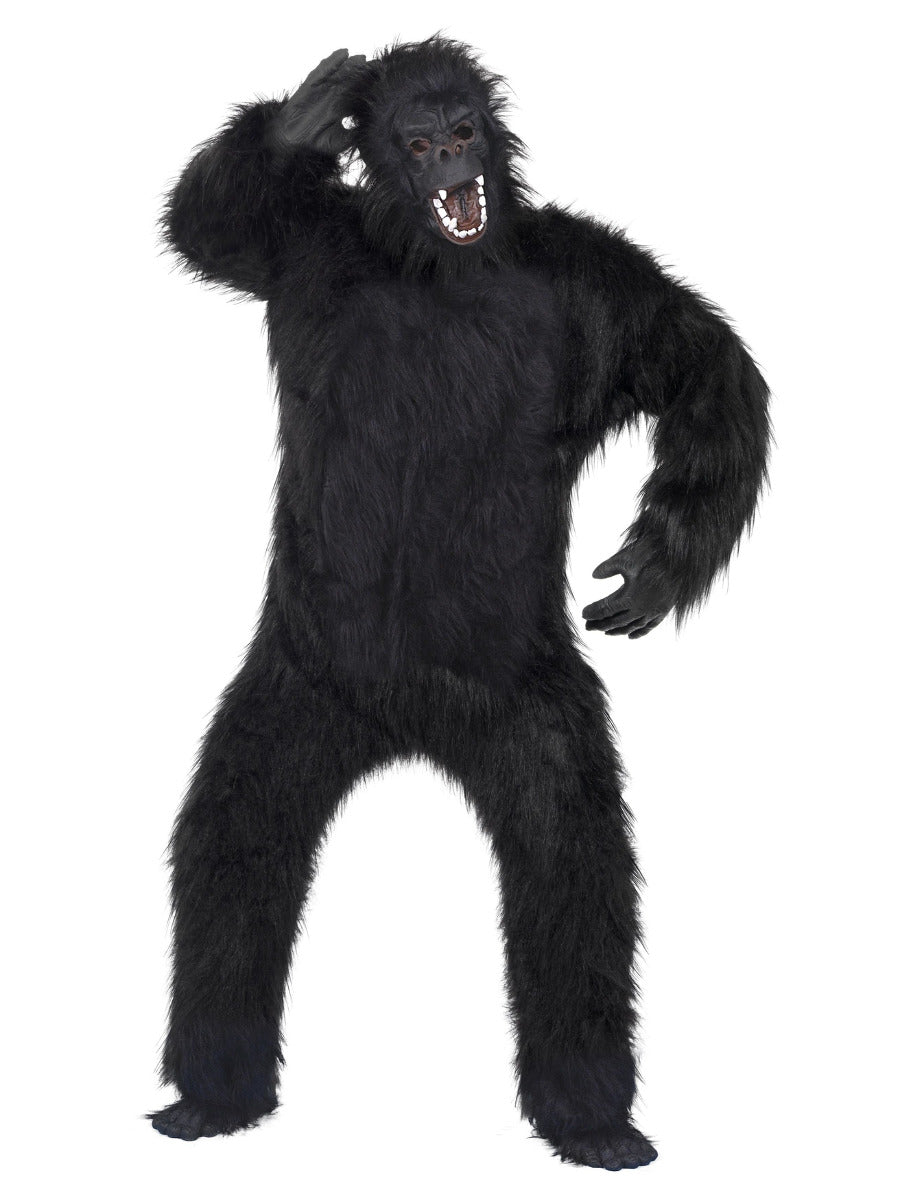 Gorilla Costume, Black - 3