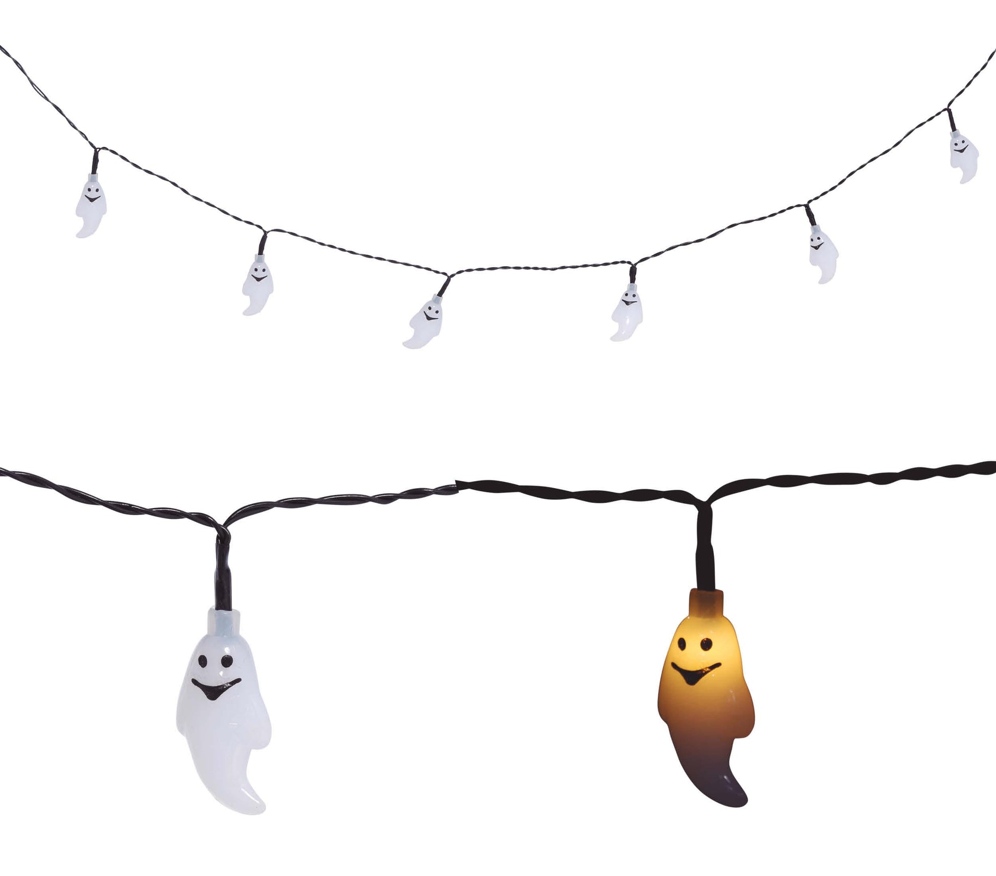 LED GARLAND 10 GHOSTS BATTERIES