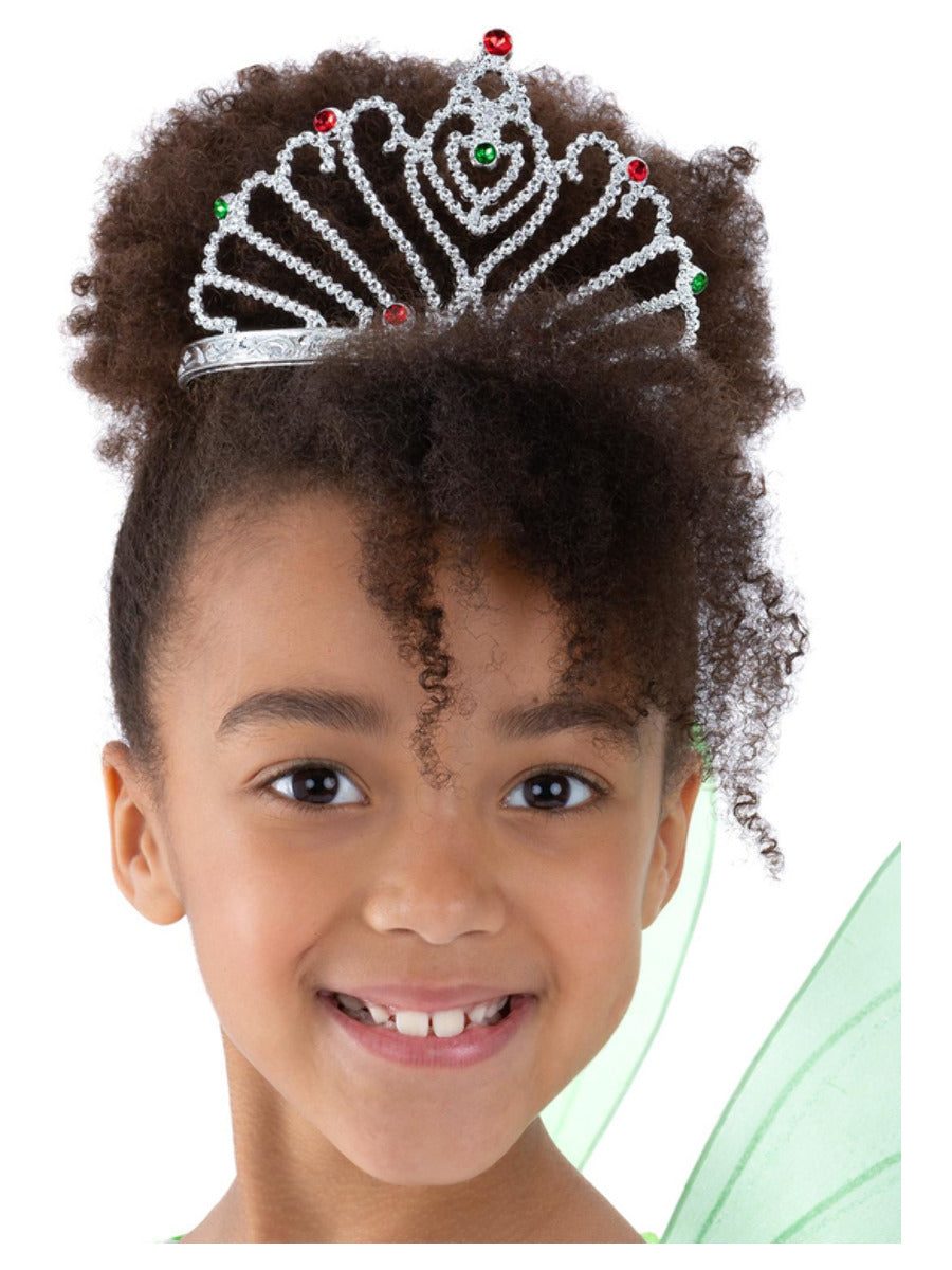 Fan Design Tiara, Silver - 1