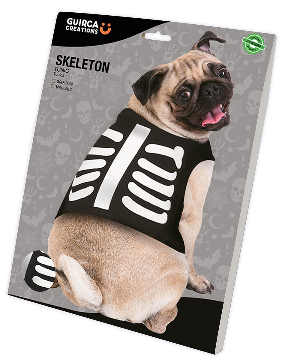 COSTUME SKELETON ANIMAL SIZE S