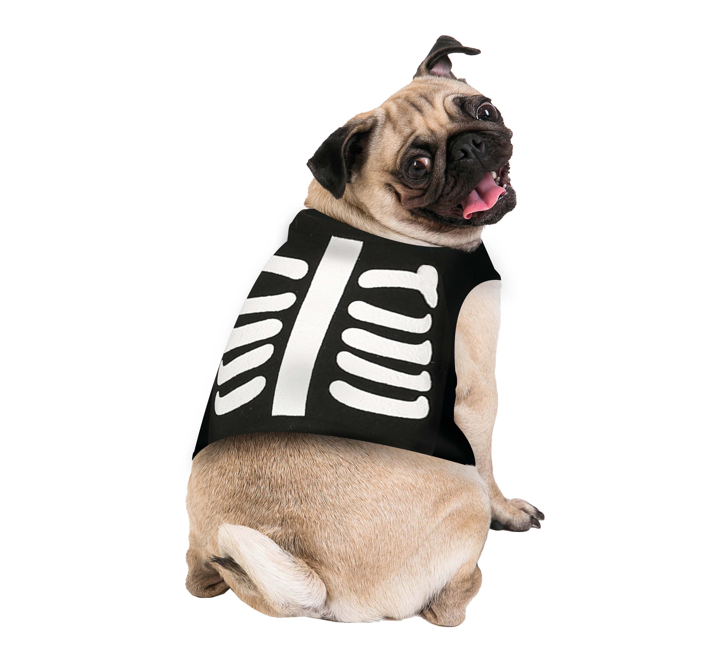 COSTUME SKELETON MASCOT SIZE M