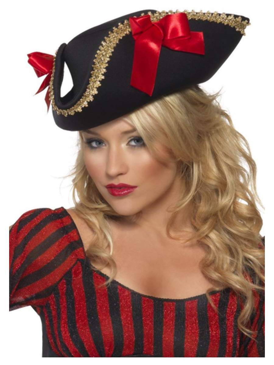 Fever Pirate Hat, Black - 1